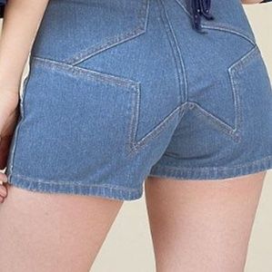 Stoned Immaculate Italian denim. Star shor…